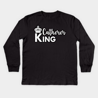 Urologist - Catherer King Kids Long Sleeve T-Shirt